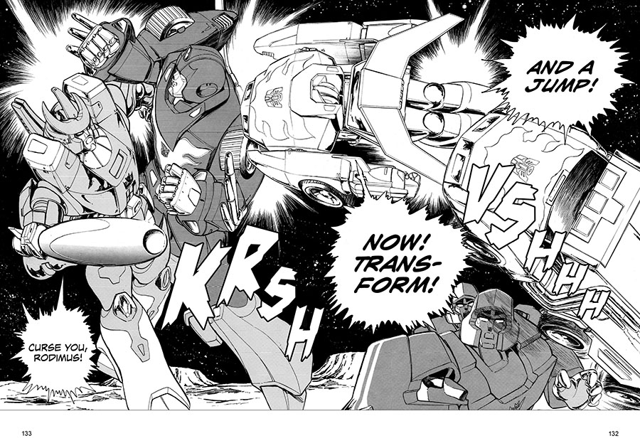 Transformers News: Free preview and additional images of Transformers: The Manga Volume 1 from Viz Media