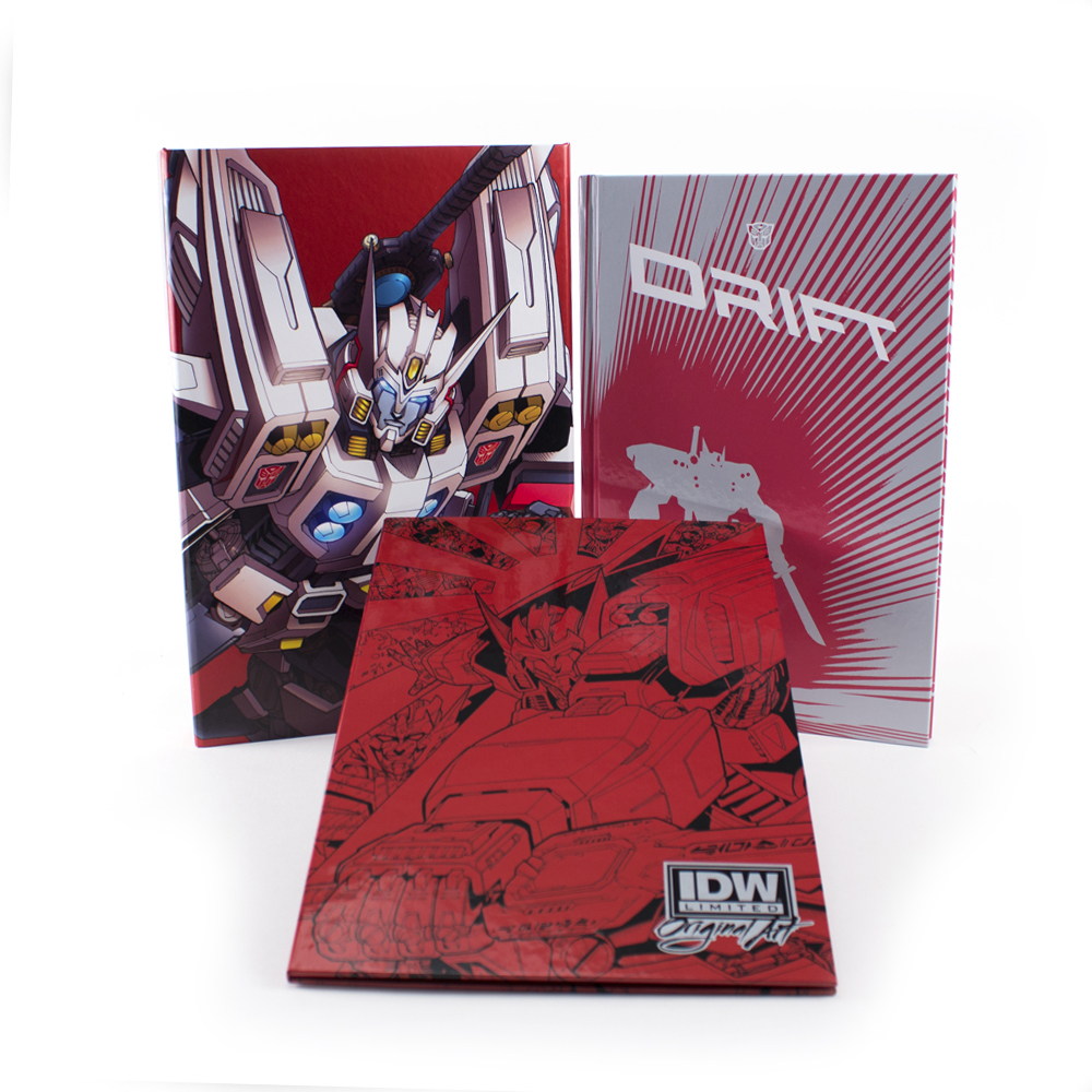 IDW Limited Hardcover Drift Released at BotCon