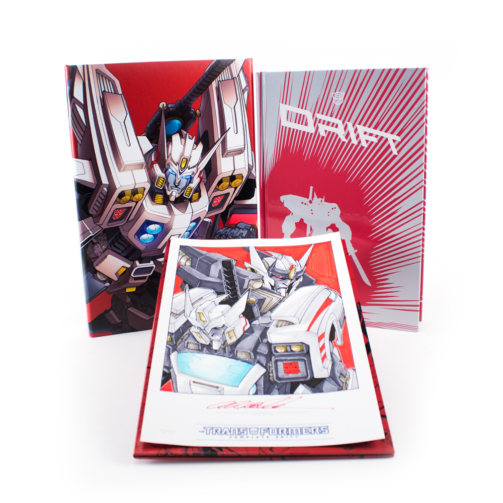 IDW Limited Hardcover Drift Released at BotCon