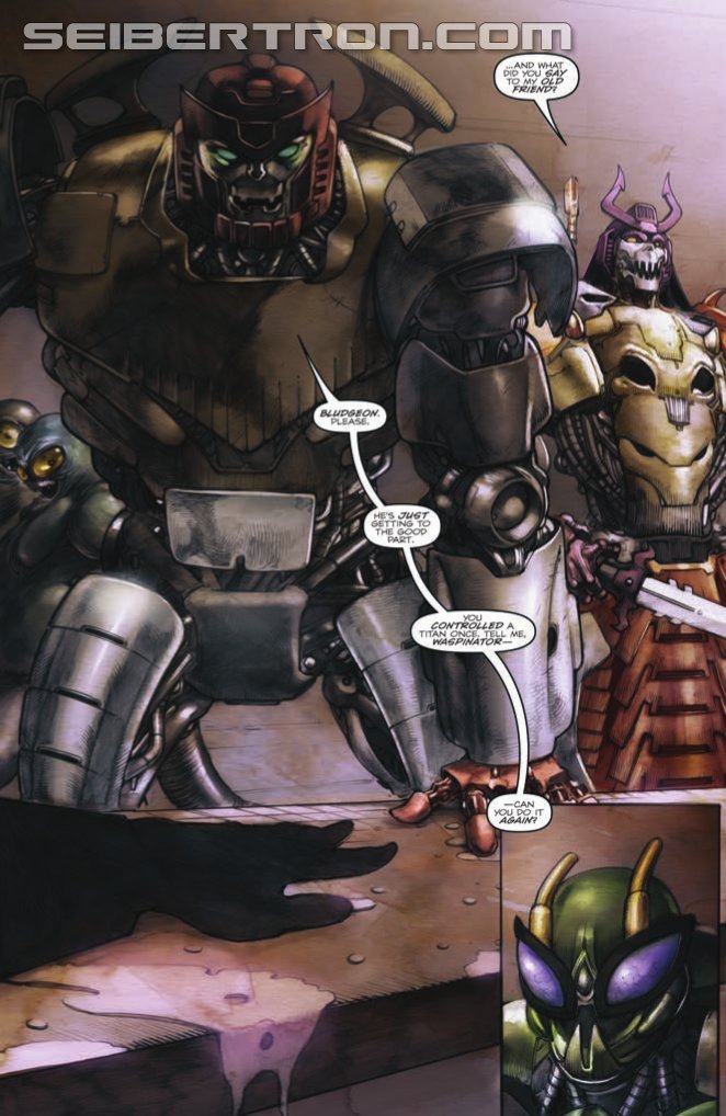IDW Transformers: Robots in Disguise #19 Preview