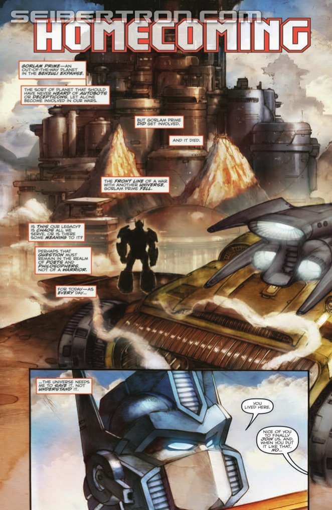 IDW Transformers: Robots in Disguise #19 Preview