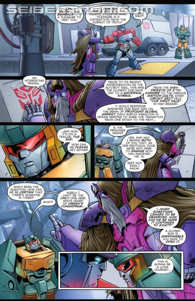Transformers: Dark Prelude TPB Preview