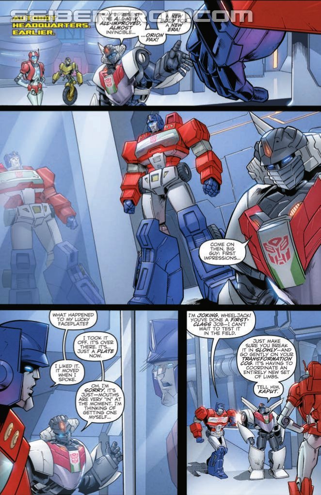 Transformers: Dark Prelude TPB Preview