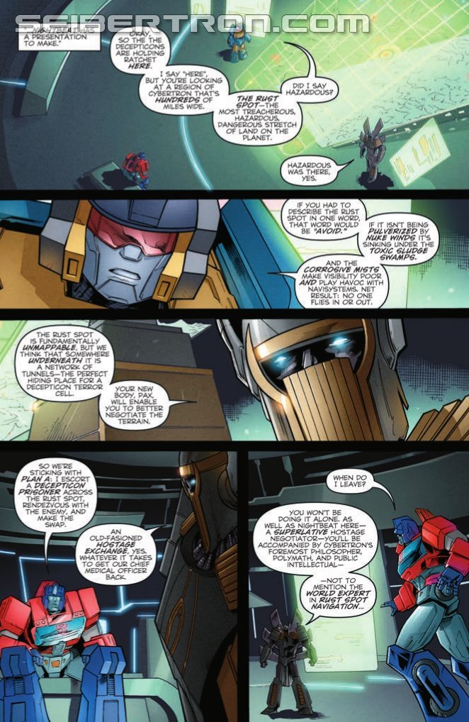 Transformers: Dark Prelude TPB Preview