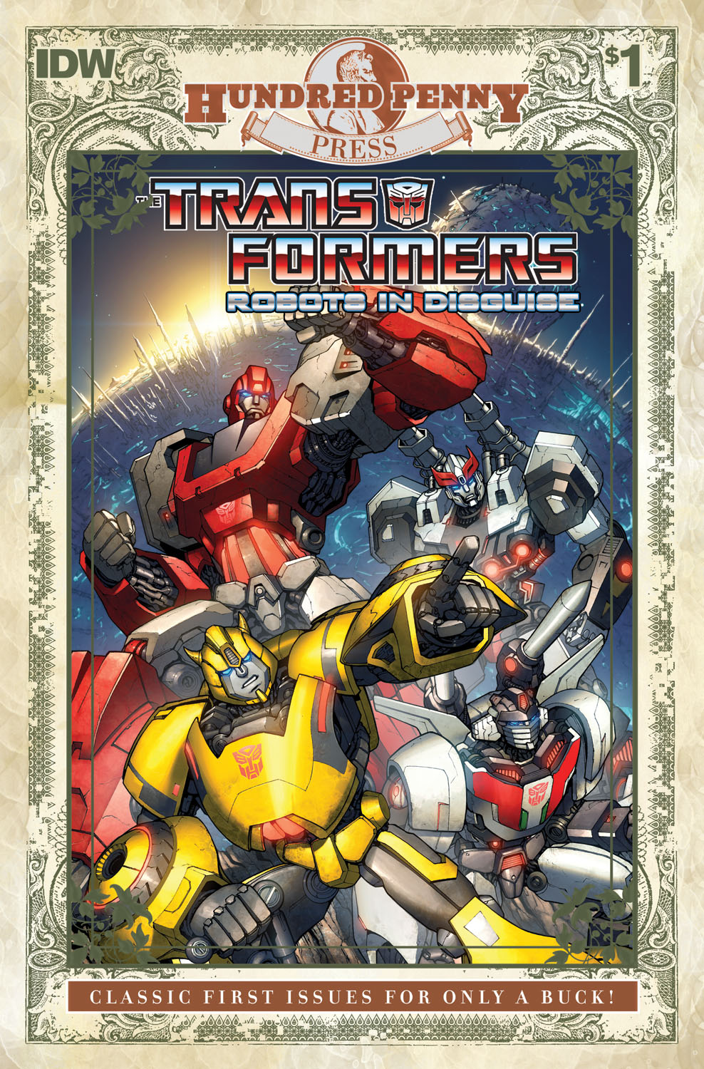 Transformers #25 Robots in Disguise Cover A IDW Comic 2013 1st Print NM 