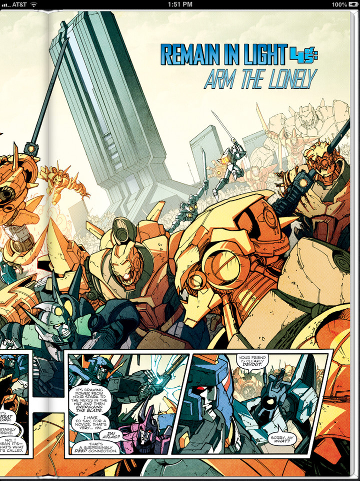 Sneak Peek: Transformers: More Than Meets The Eye Ongoing #20