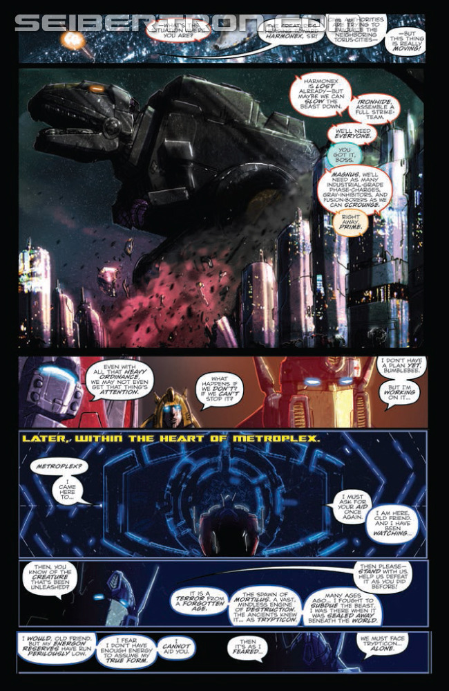 Transformers News: IDW Transformers: Monstrosity 4 (of 4) Preview