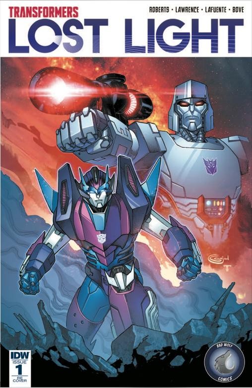 Transformers News: Bad Wolf Comics Variant Cover for Lost Light #1 Revealed