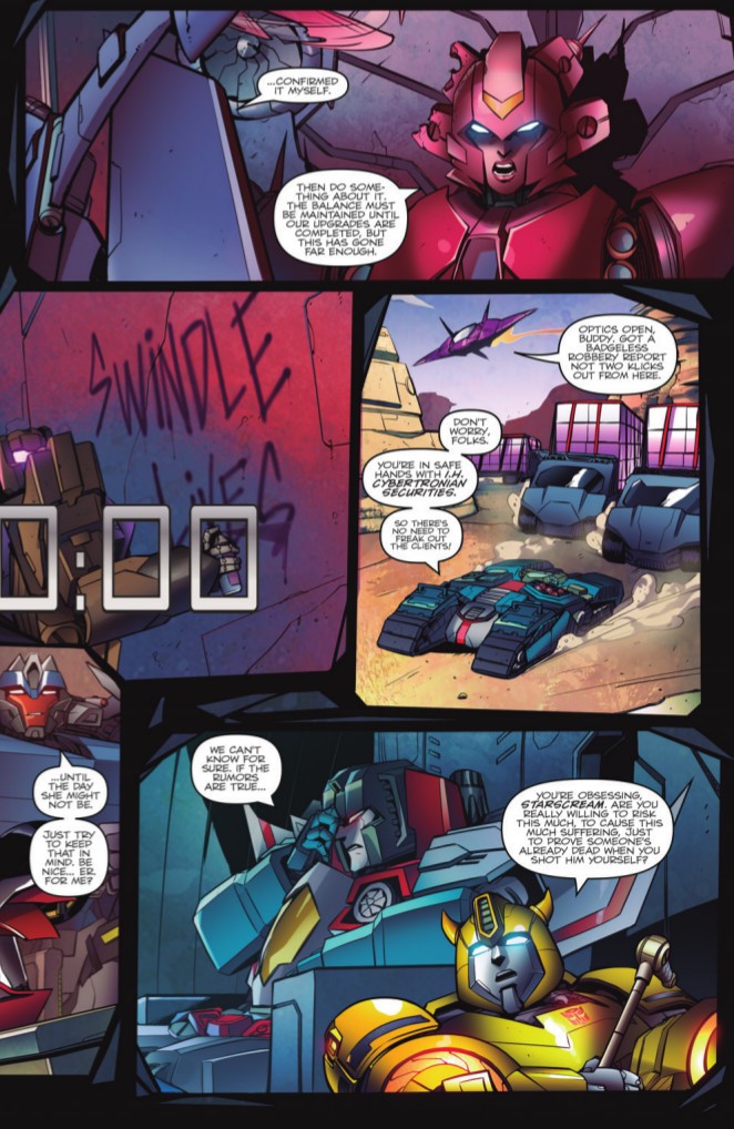 Transformers News: Preview of IDW Transformers: Till All Are One Volume 1 TPB