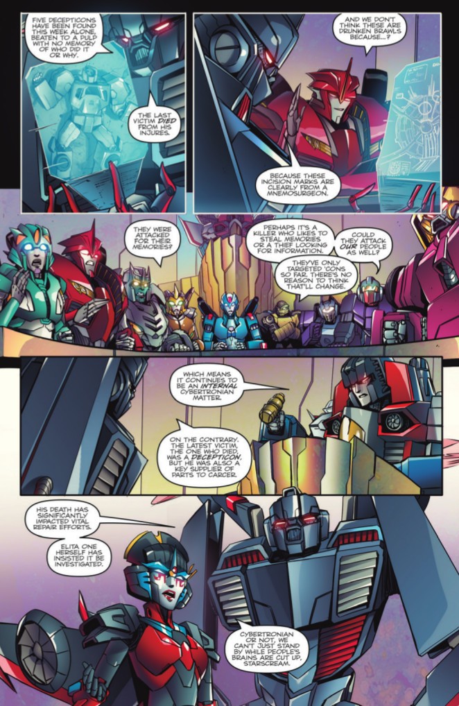 Transformers News: Preview of IDW Transformers: Till All Are One Volume 1 TPB