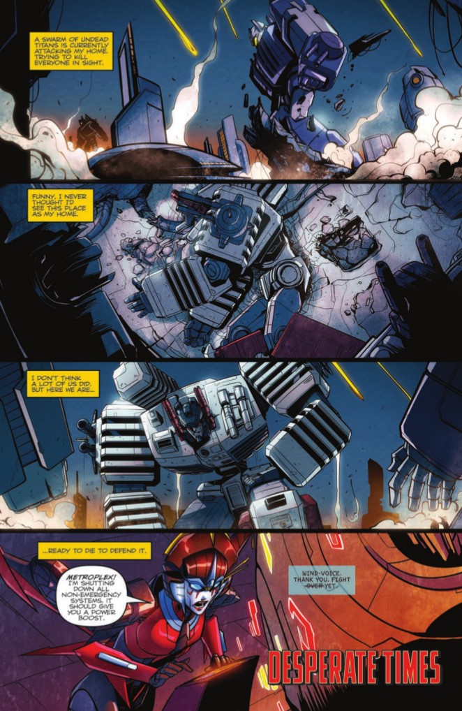 Transformers News: Full Preview of IDW Transformers: Till All Are One #6