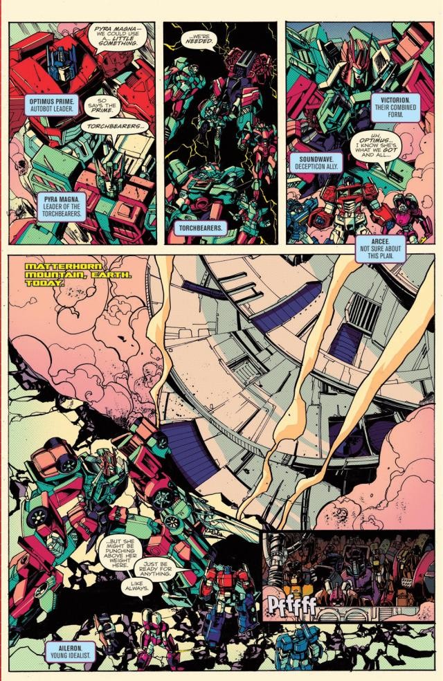 Transformers News: Full Preview of IDW Optimus Prime #2