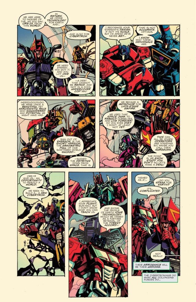 Transformers News: Full Preview of IDW Optimus Prime #2