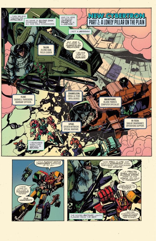 Transformers News: Full Preview of IDW Optimus Prime #2