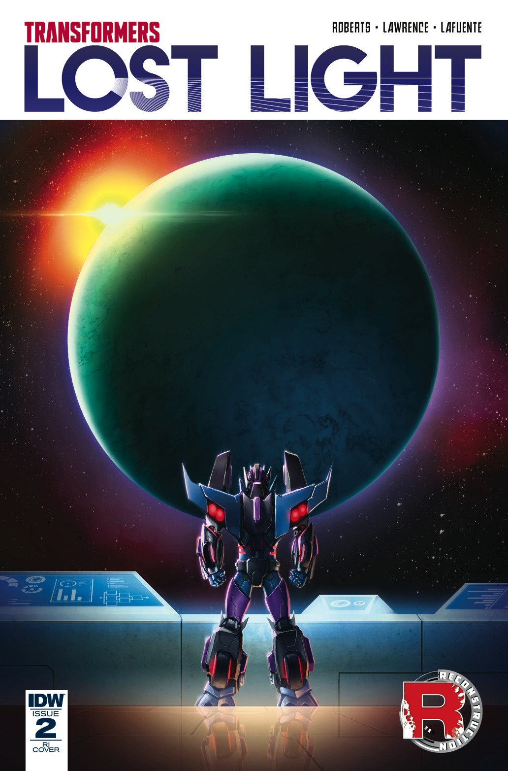Transformers News: IDW Transformers: Lost Light #2 RI Cover by Joana Lafuente