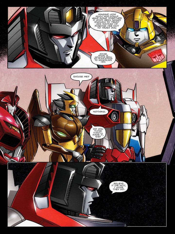 Transformers News: iTunes Preview of IDW Transformers: Till All Are One #7