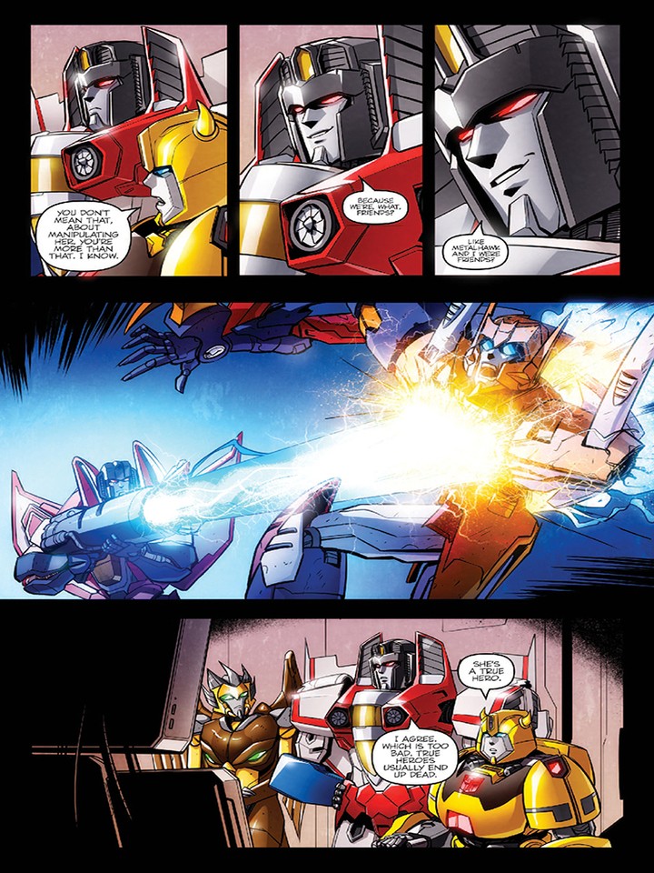 Transformers News: iTunes Preview of IDW Transformers: Till All Are One #7