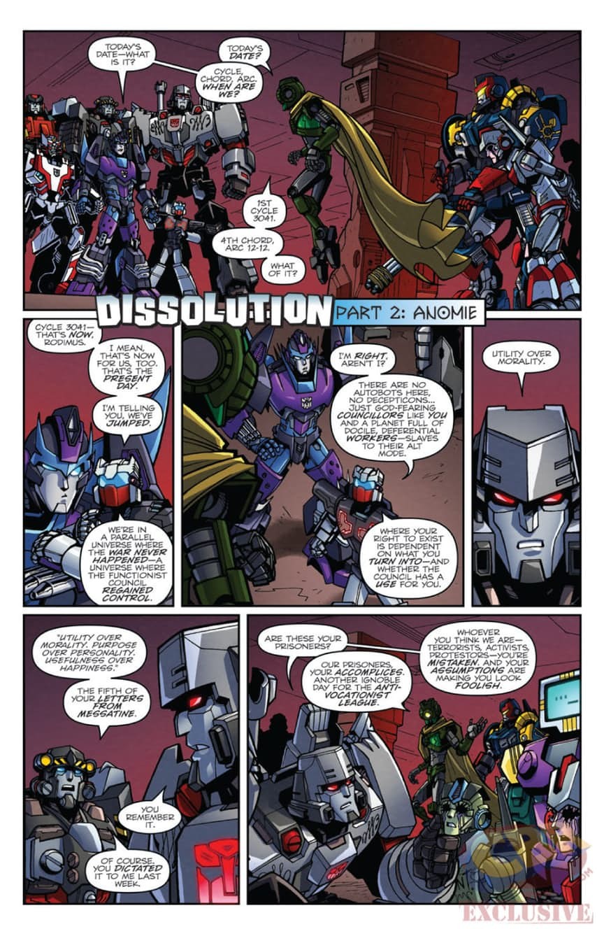 Transformers News: Full Preview of IDW Transformers: Lost Light #2