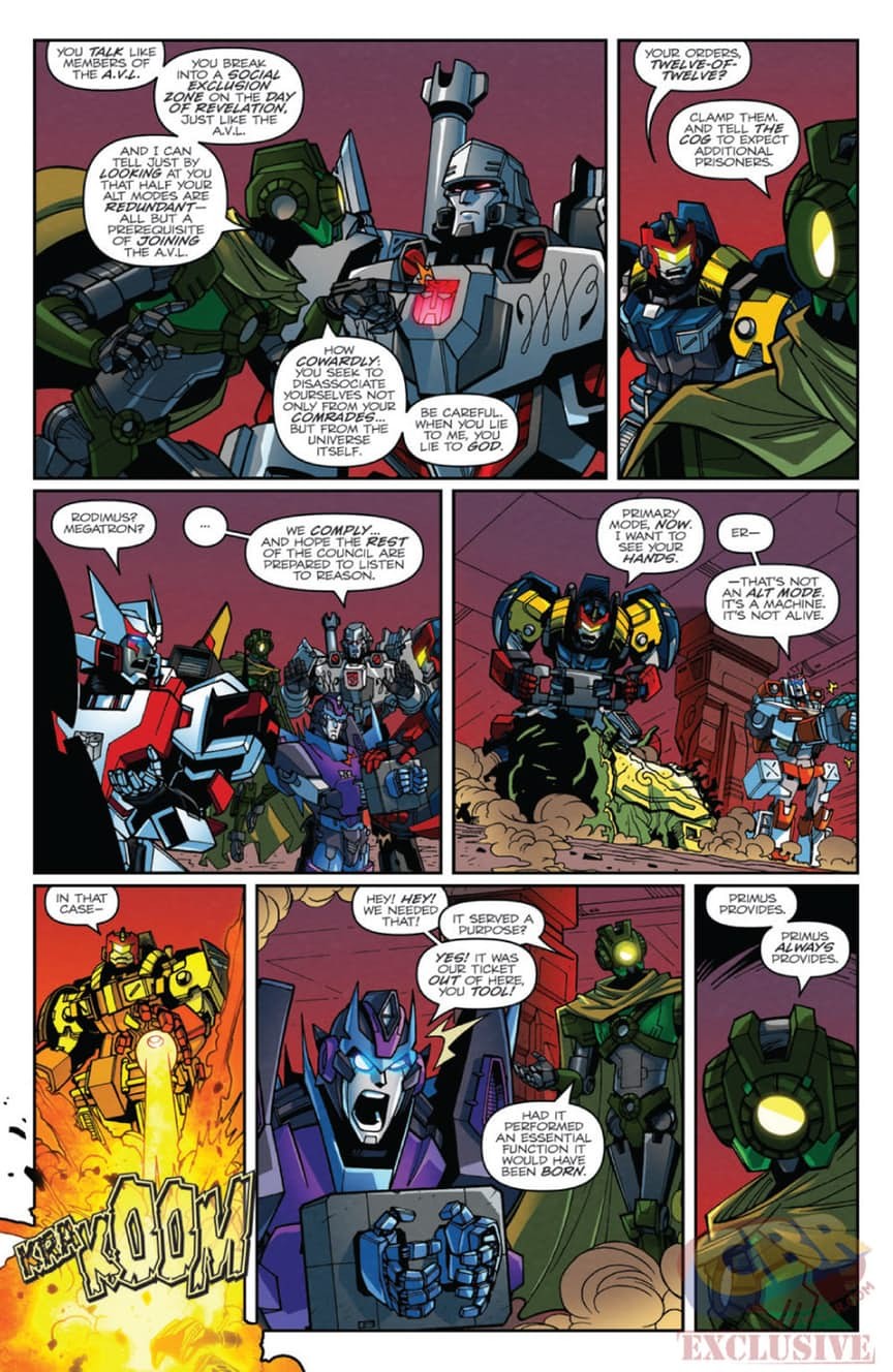 Transformers News: Full Preview of IDW Transformers: Lost Light #2