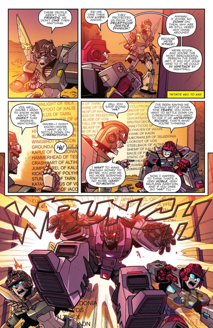 Transformers News: Full Preview of IDW Transformers: Lost Light #2