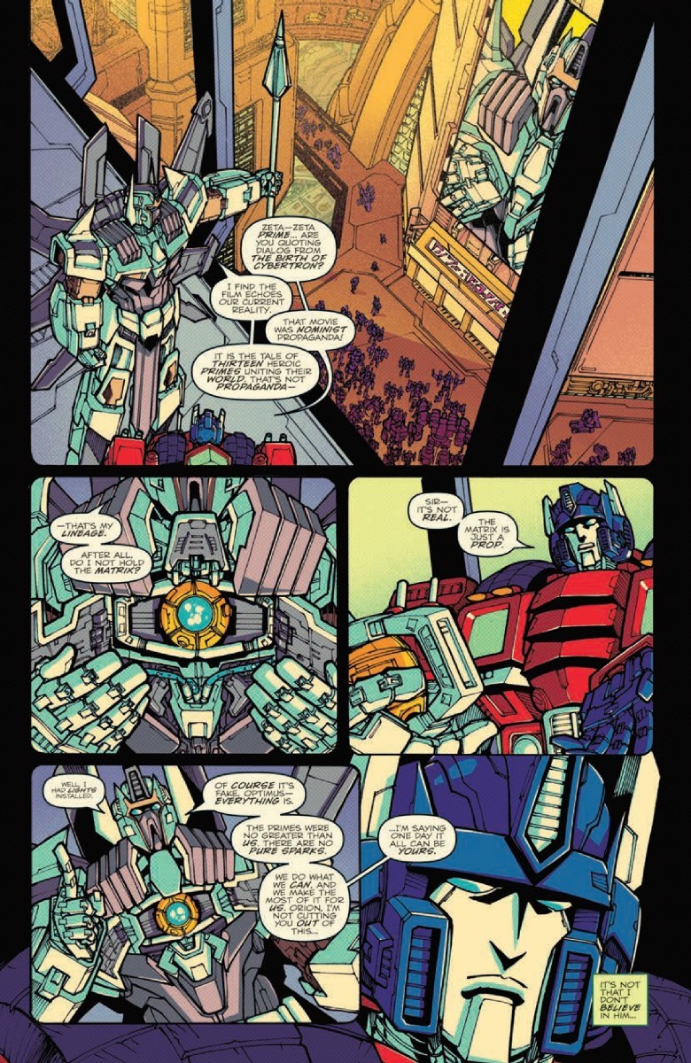 Transformers News: Full Preview of IDW Optimus Prime #4