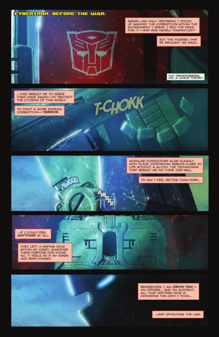 Transformers News: Full Preview of IDW Transformers: Autocracy Trilogy TPB