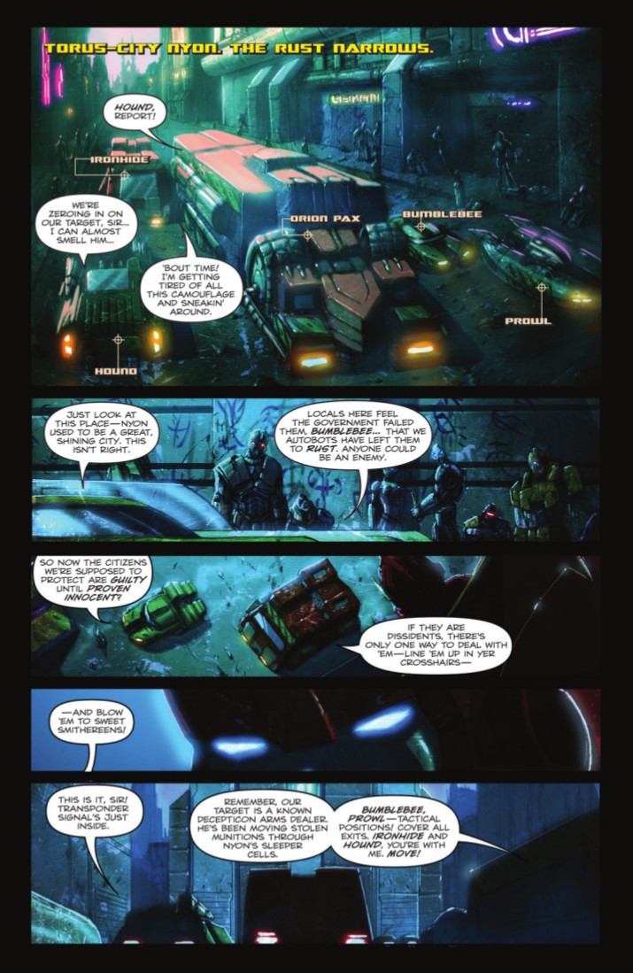 Transformers News: Full Preview of IDW Transformers: Autocracy Trilogy TPB