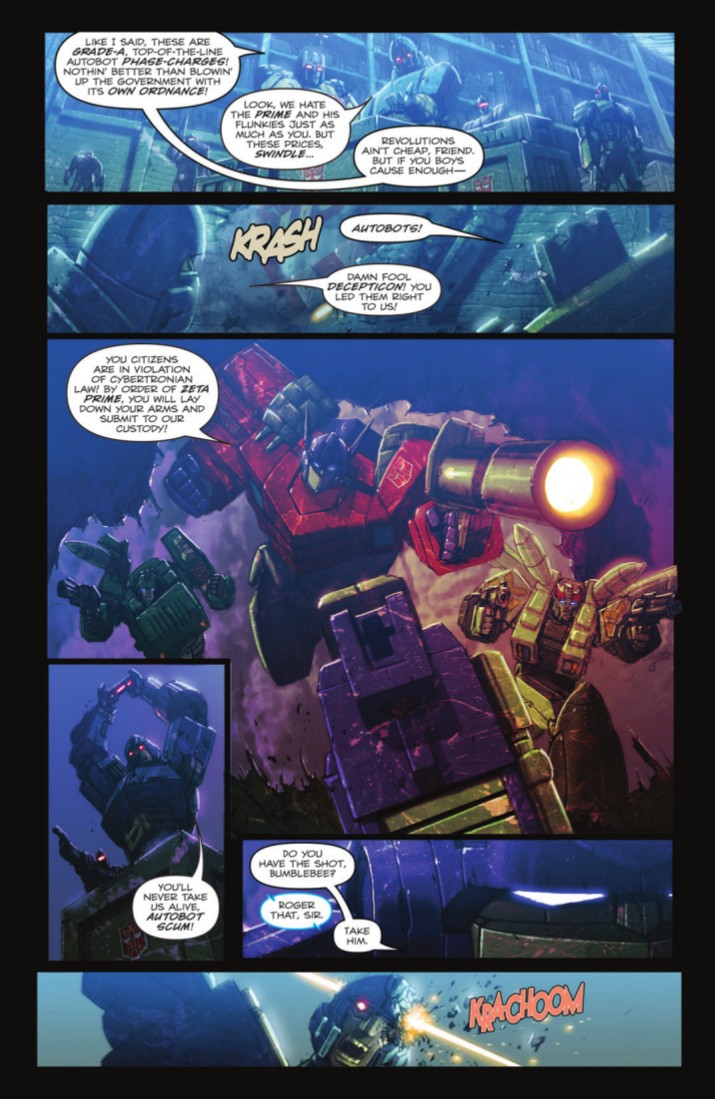 Transformers News: Full Preview of IDW Transformers: Autocracy Trilogy TPB