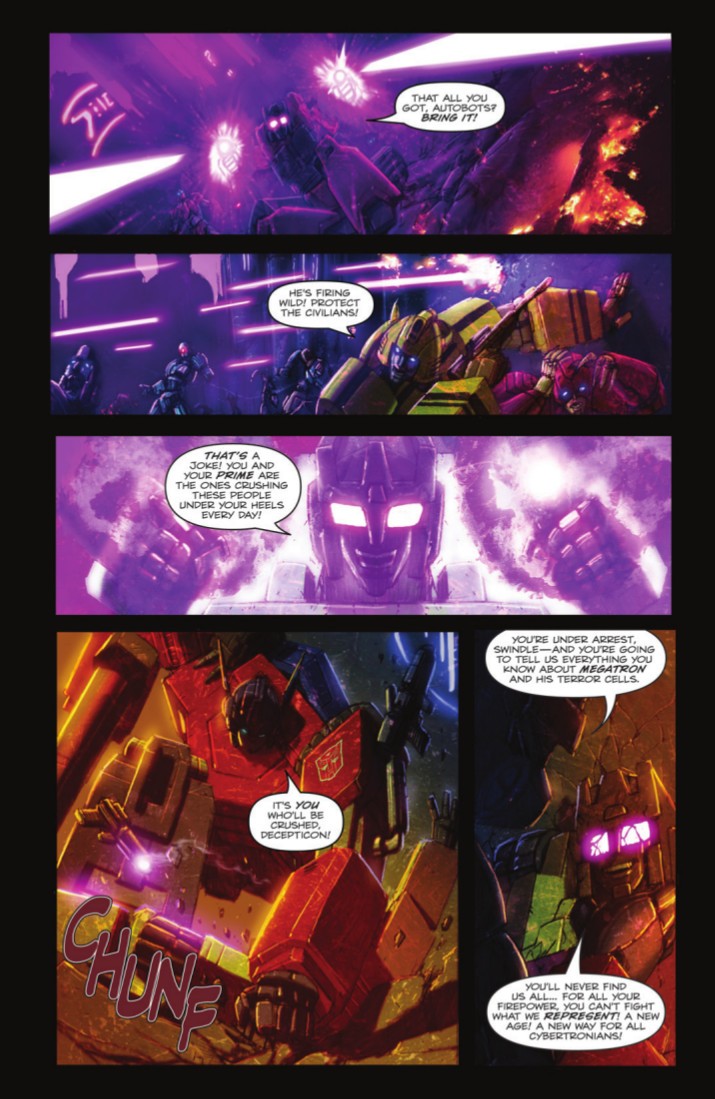 Transformers News: Full Preview of IDW Transformers: Autocracy Trilogy TPB