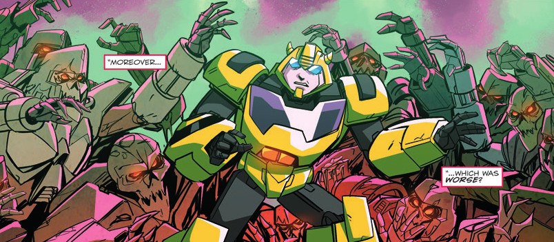 Transformers News: Review of IDW Transformers Annual 2017: Ghost Stories