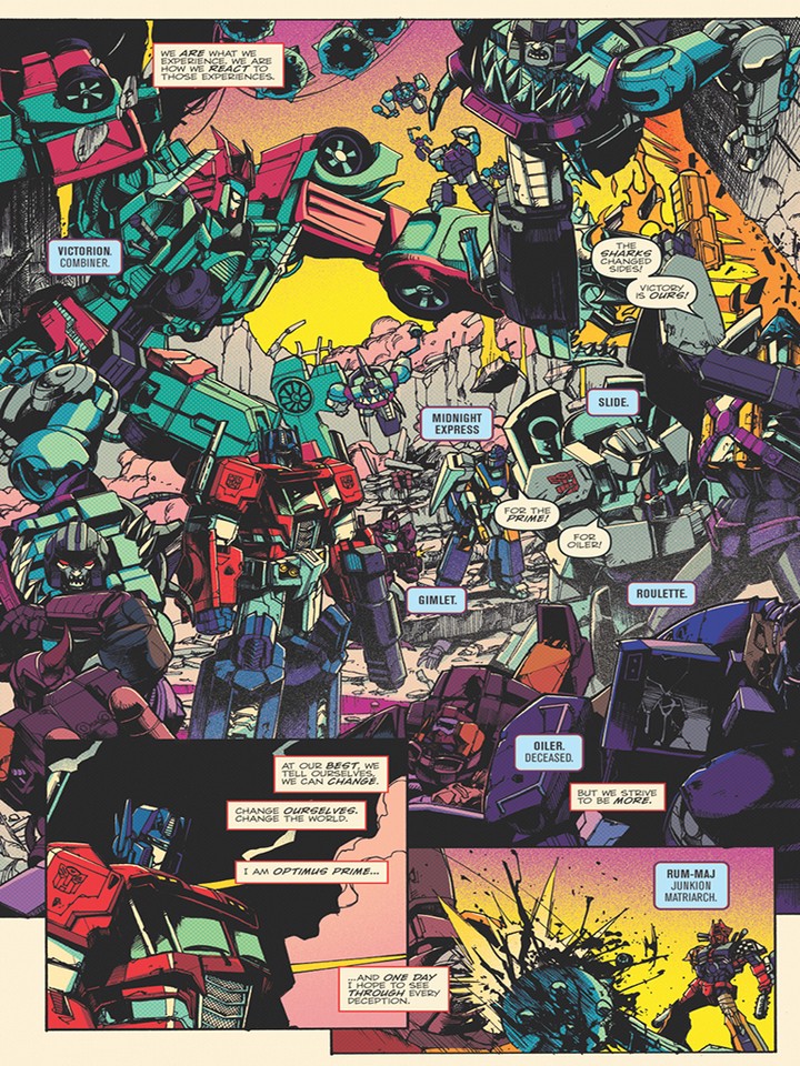 Transformers News: Sneak Peek - IDW Optimus Prime #6 Transformers News: Sneak Peek - IDW Optimus Prime #6