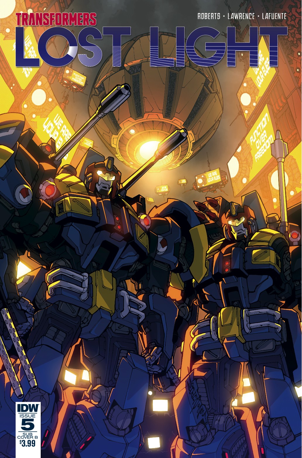 Transformers News: IDW Transformers: Lost Light #5 Variant Cover Art by Roche, Burcham, Milne, Perez