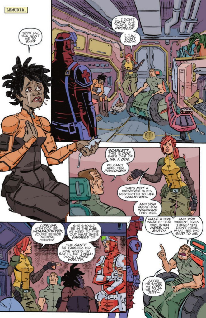 Transformers News: IDW Hasbro Universe - Full Preview for GI Joe #5
