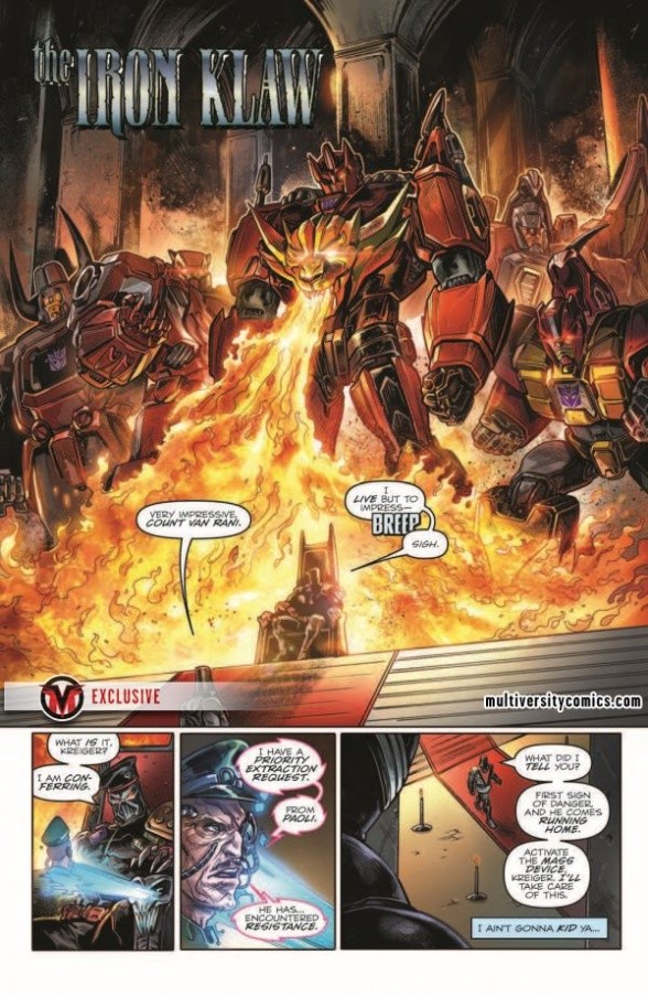 Transformers News: Full Preview for IDW Revolutionaries #4 Transformers News: Full Preview for IDW Revolutionaries #4