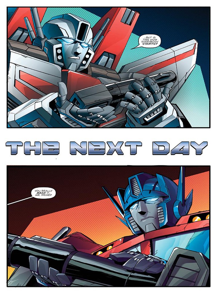 Transformers News: Preview for IDW Optimus Prime 7 Transformers News: Preview for IDW Optimus Prime 7