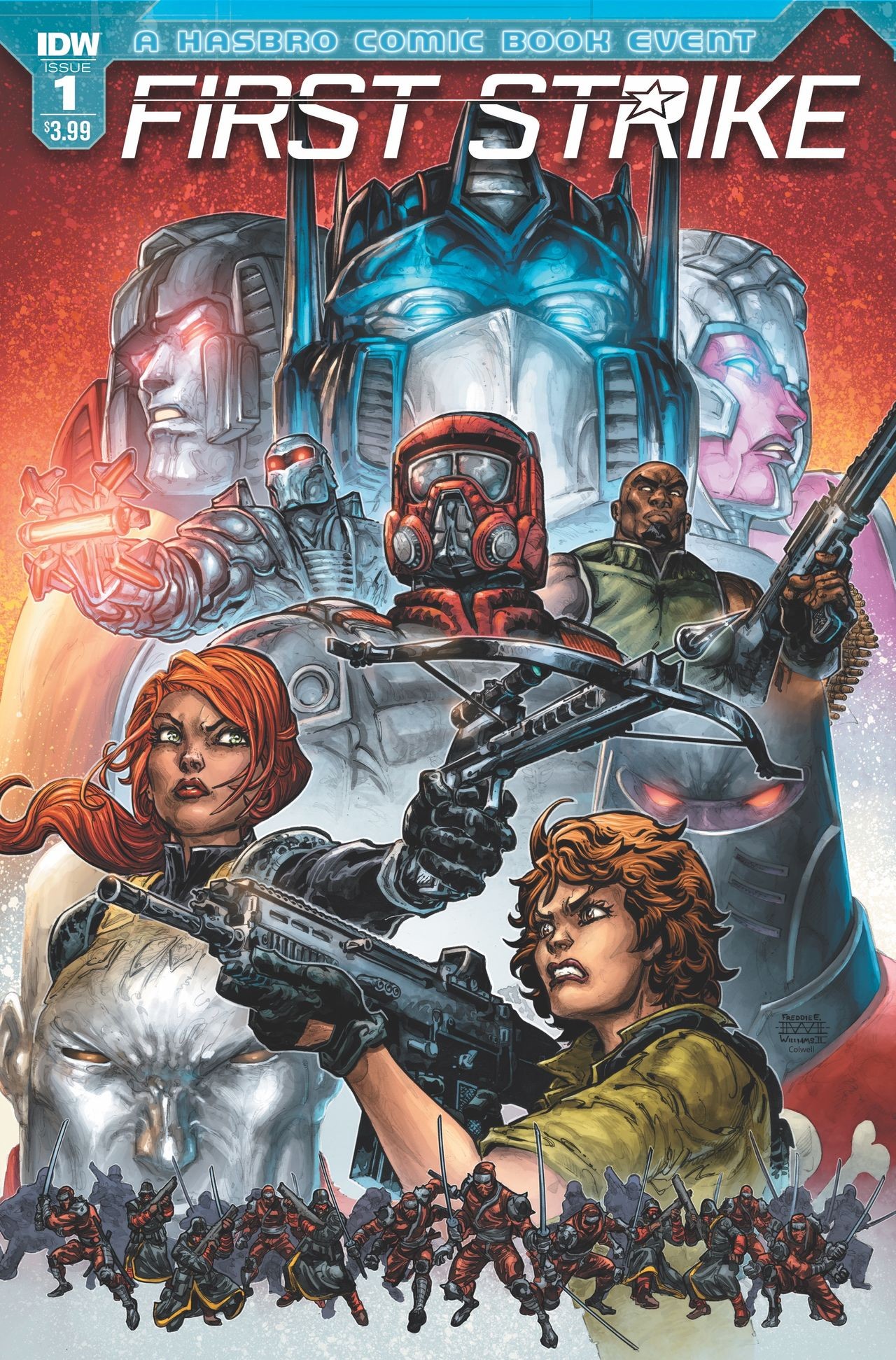 Transformers News: IDW Hasbro Universe First Strike TPB Listing on Amazon.com - SPOILERS
