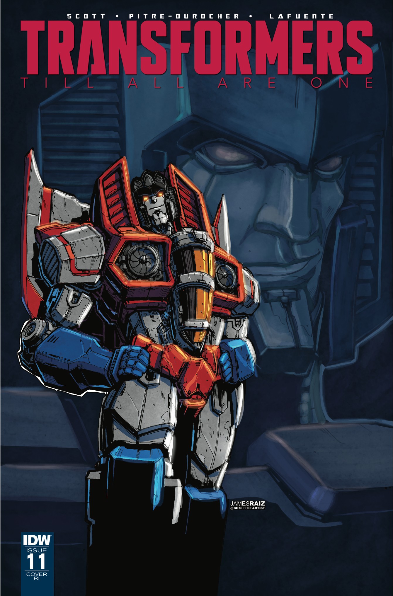 Transformers News: Cover Art for IDW Transformers: Till All Are One #11 by Priscilla Tramontano, James Raiz