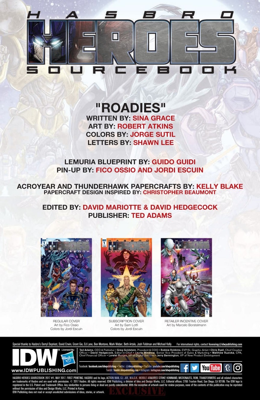 Transformers News: Re: IDW Comics June 2017 Solicitations: Transformers and Hasbro Universe