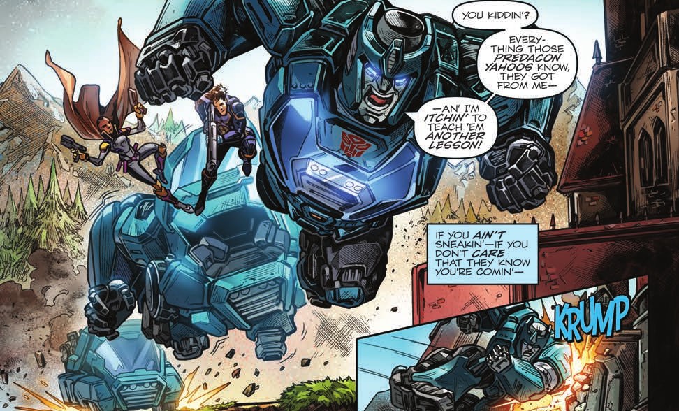 Transformers News: Review of IDW Revolutionaries #4