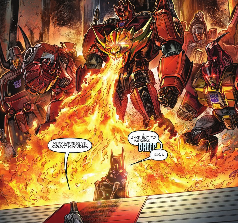 Transformers News: Review of IDW Revolutionaries #4
