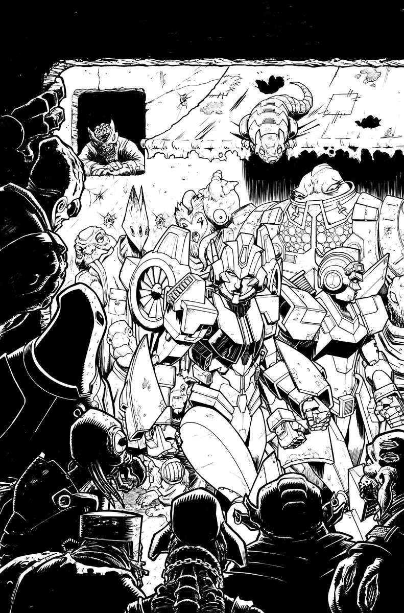Transformers News: Variant Cover for IDW Transformers: Lost Light #8 by Nick Roche / Josh Burcham