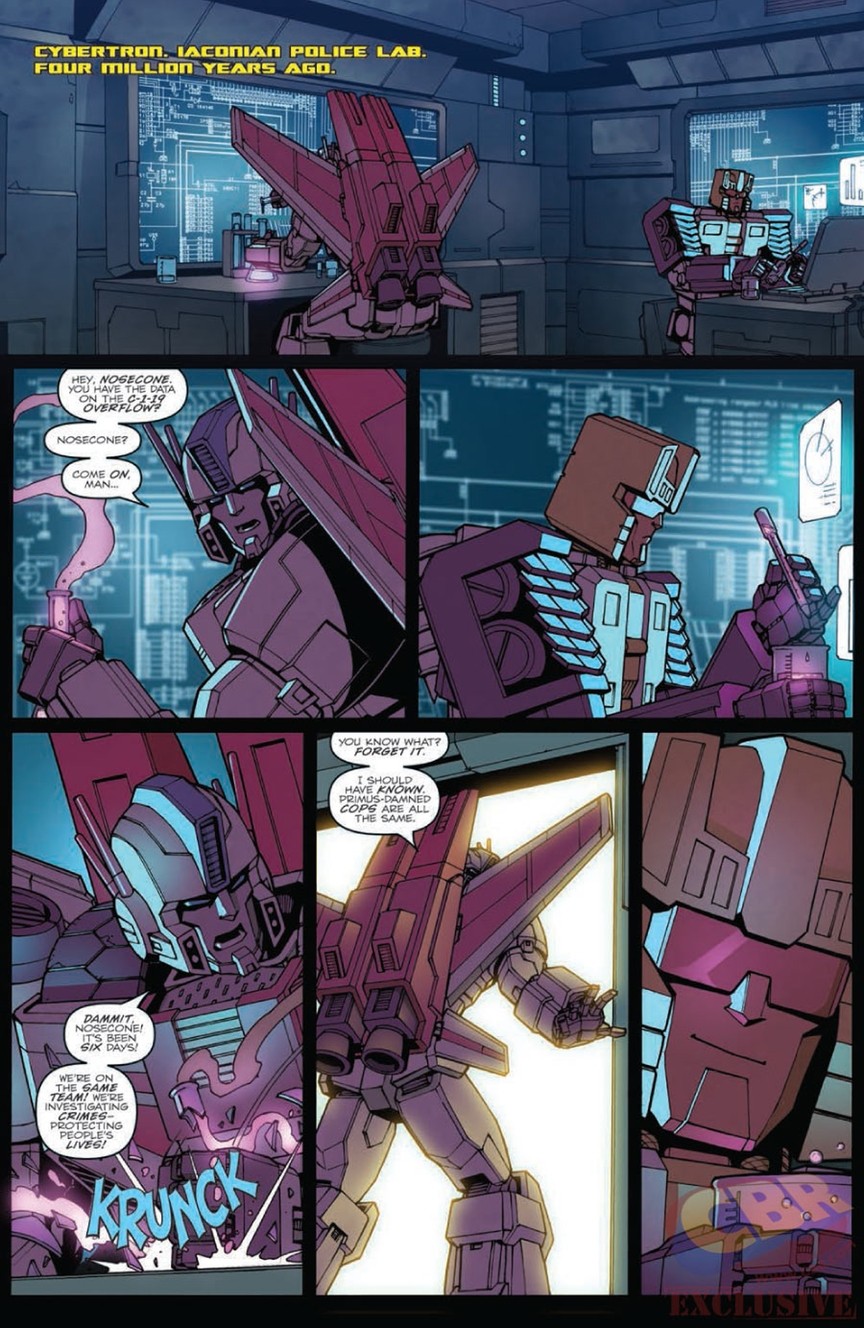 Transformers News: Full Preview for IDW Optimus Prime #8