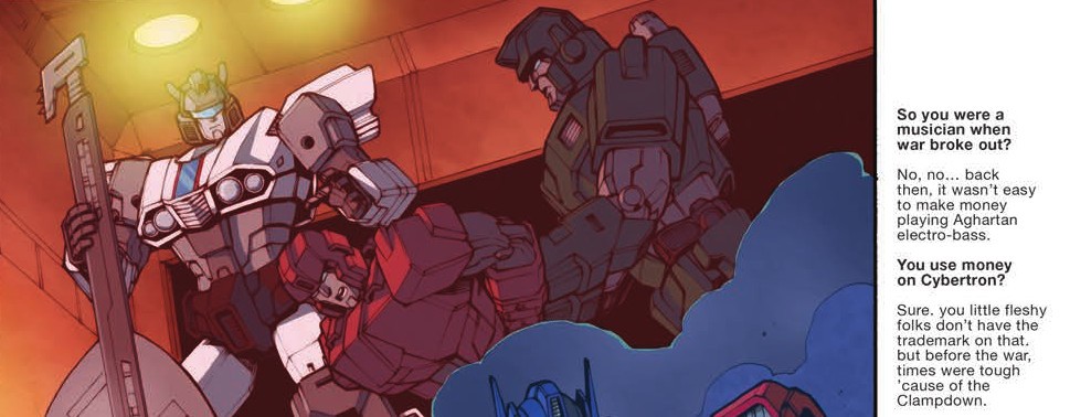Transformers News: Review of IDW Optimus Prime #8