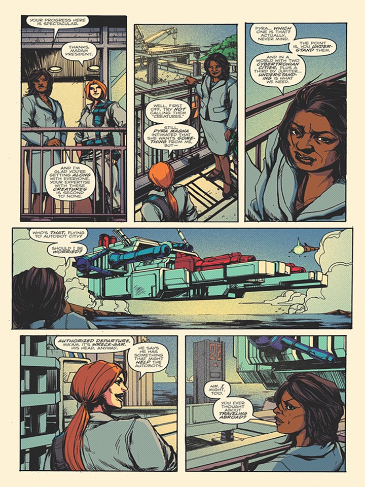 Transformers News: iTunes Preview of IDW Optimus Prime #9 #transformers