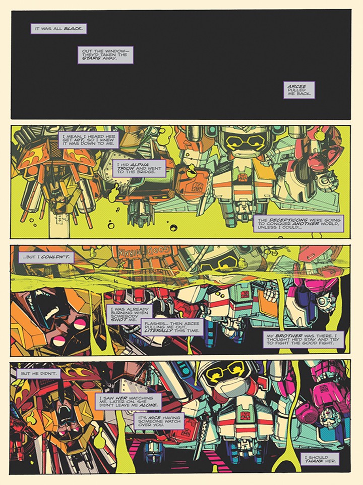 Transformers News: iTunes Preview of IDW Optimus Prime #9 #transformers
