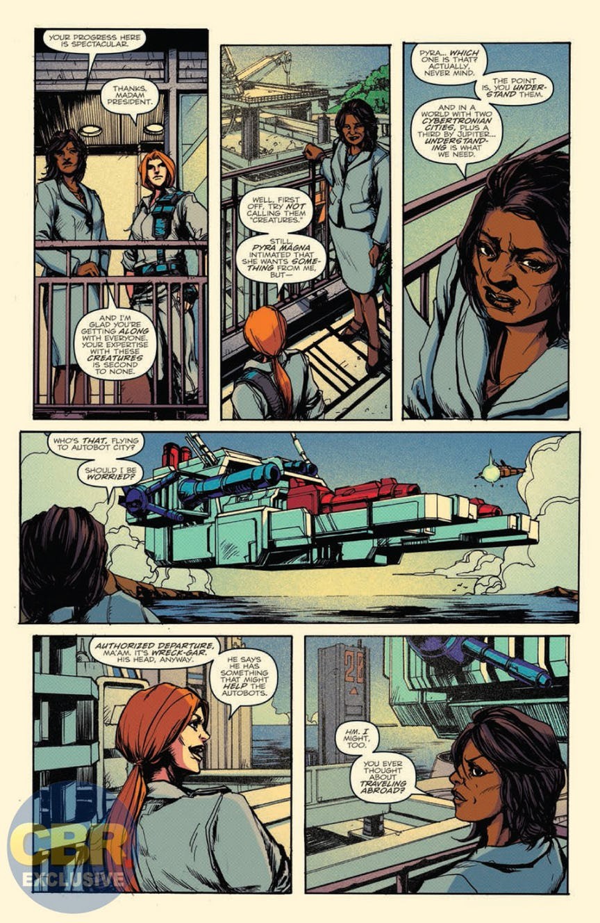 Transformers News: Full Preview of IDW Optimus Prime #9