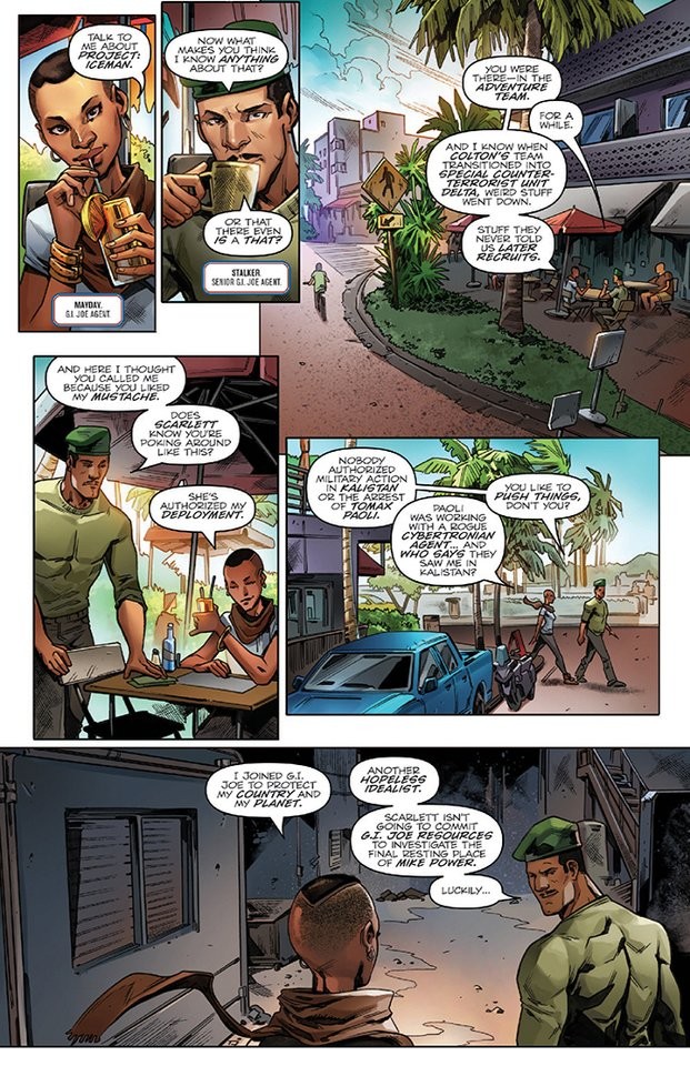 Transformers News: IDW Revolutionaries #6 iTunes 3-page Preview