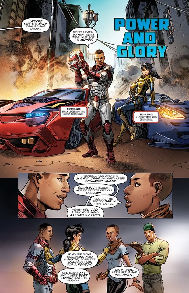Transformers News: IDW Revolutionaries #6 iTunes 3-page Preview