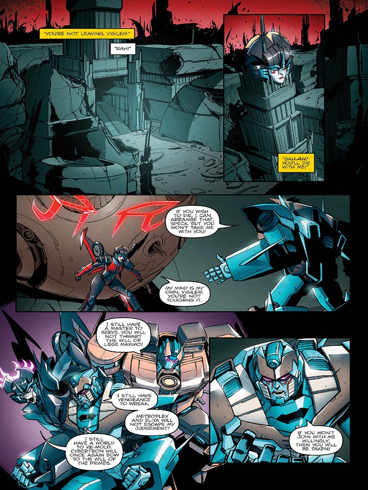 Transformers News: IDW Transformers Till All Are One #12 iTunes Preview
