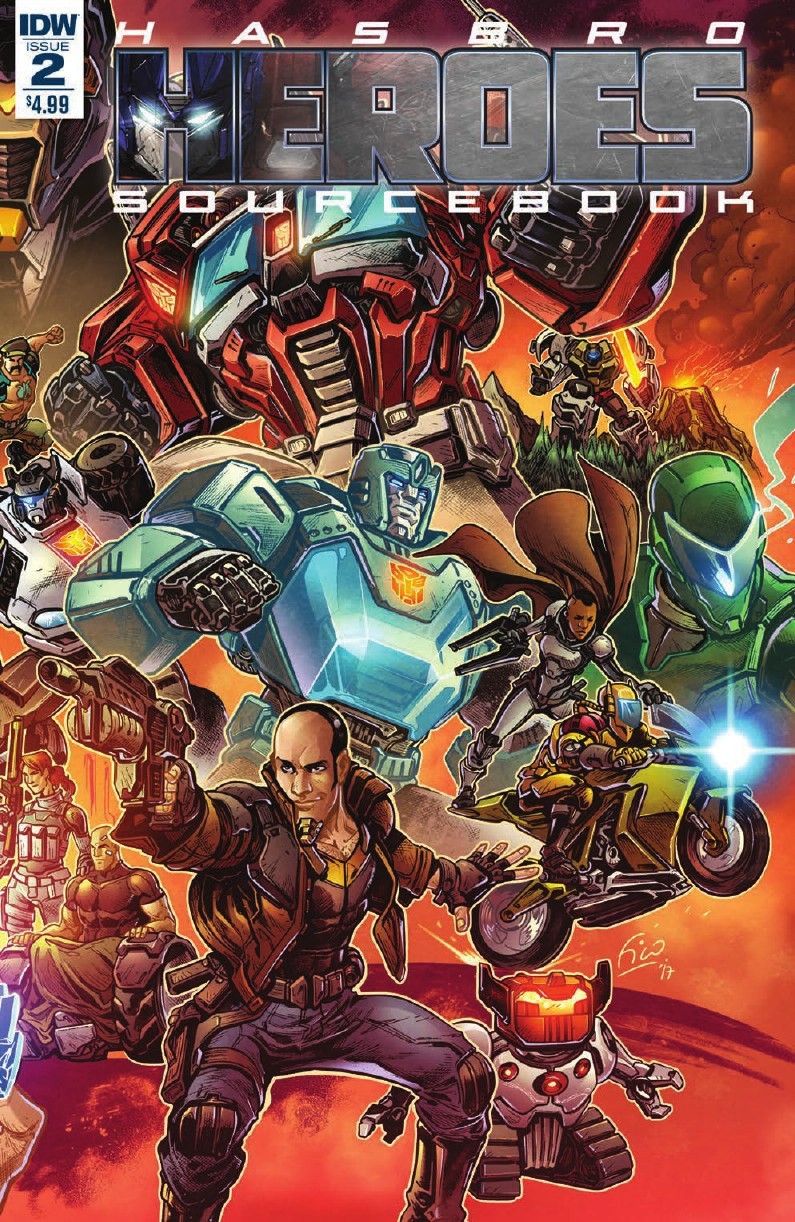 Transformers News: Previews for IDW Hasbro Heroes Sourcebook #2 and #3 Transformers News: Previews for IDW Hasbro Heroes Sourcebook #2 and #3